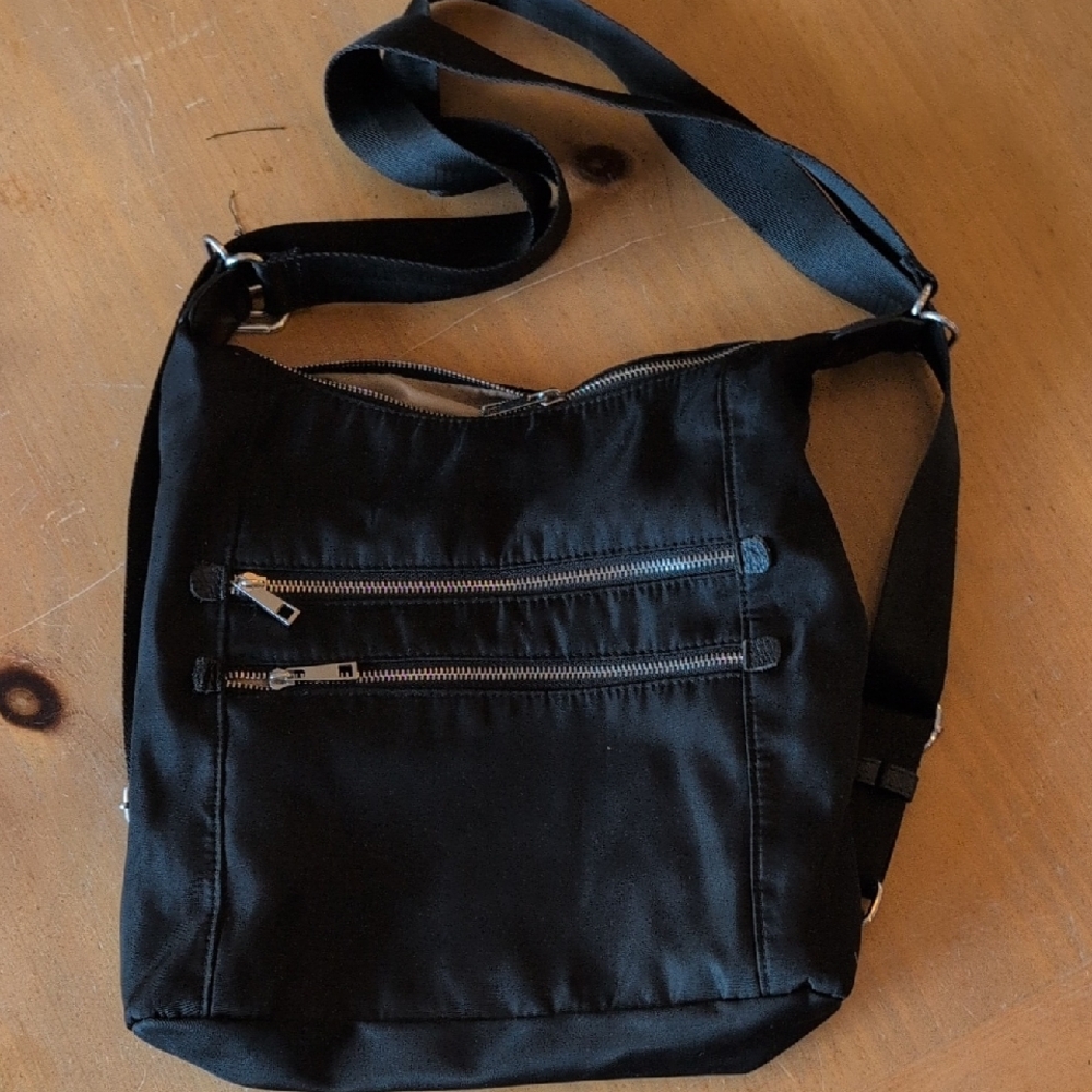 Crossbody Office, Travel Black Bag Adjustable straps